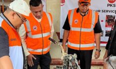 Peduli Bencana Aceh, Relawan PKS Jateng Dirikan Bengkel Mobil dan Sepeda Motor Gratis