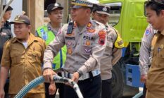 Bukan Sekedar Mengatur Lalulintas, Satlantas Polres Pemalang Tebar Kepedulian Lewat Bantuan Air Bersih Untuk Warga Terdampak Kekeringan